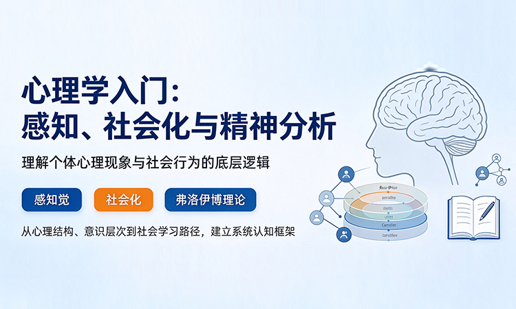 心理学入门：感知、社会化与精神分析